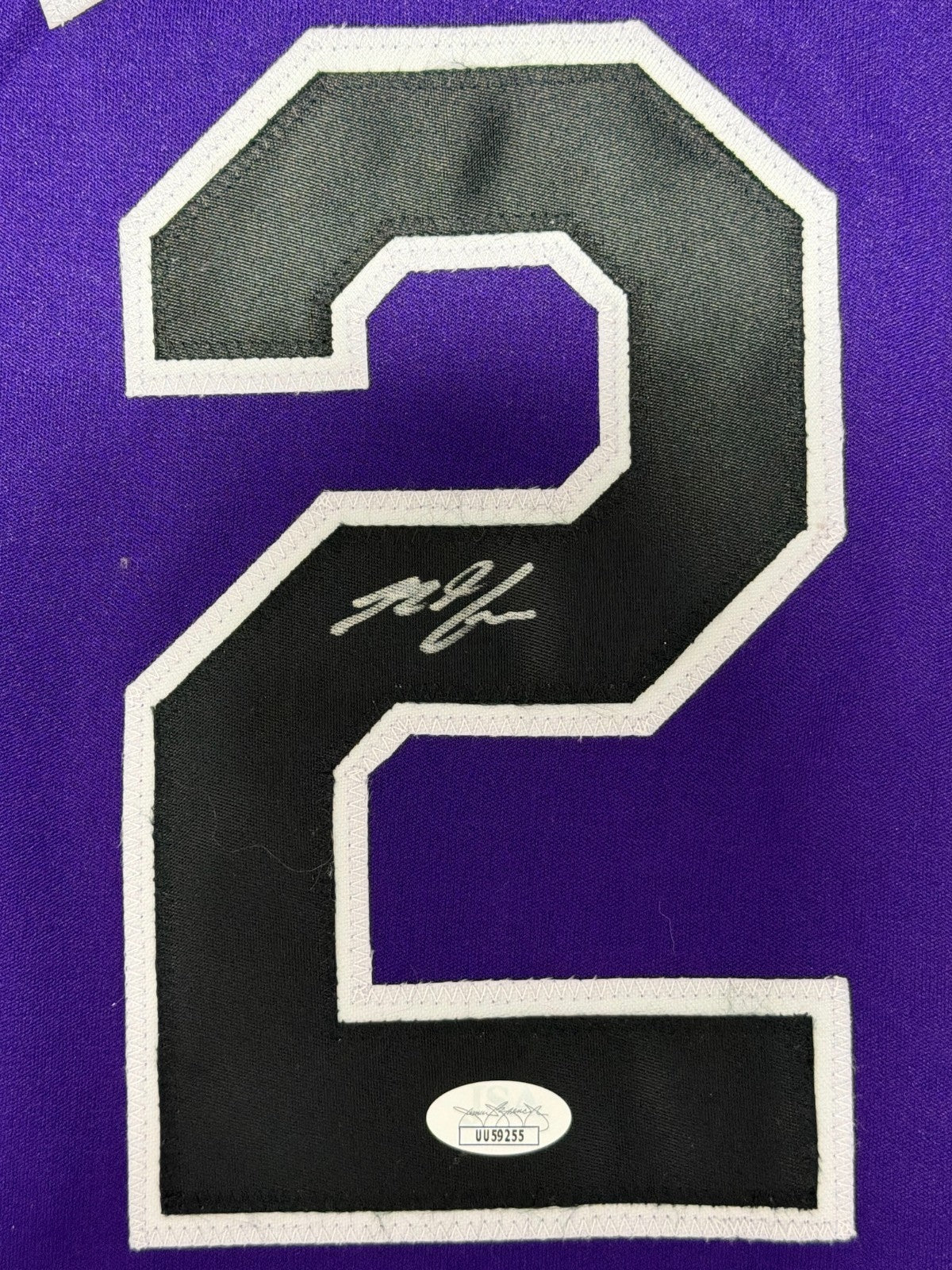 Nolan Arenado Signed Autographed Colorado Rockies Custom Jersey JSA COA1