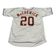 Chas McCormick Signed Houston Astros Custom Jersey Beckett Witness BAS COA0