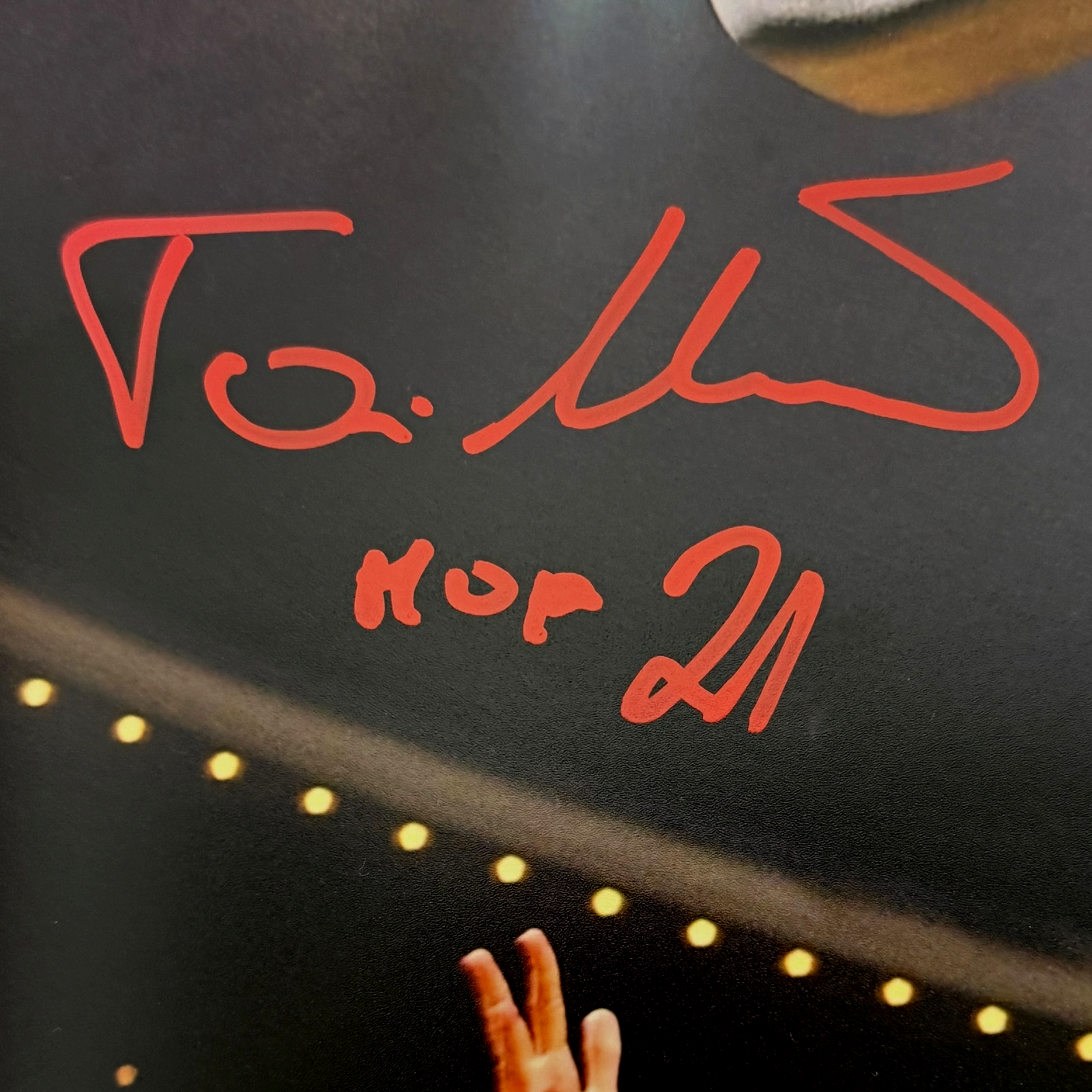 Toni Kukoc & Horace Grant Dual Signed 16x20 Photo w/ Inscription JSA WITNESS COA1