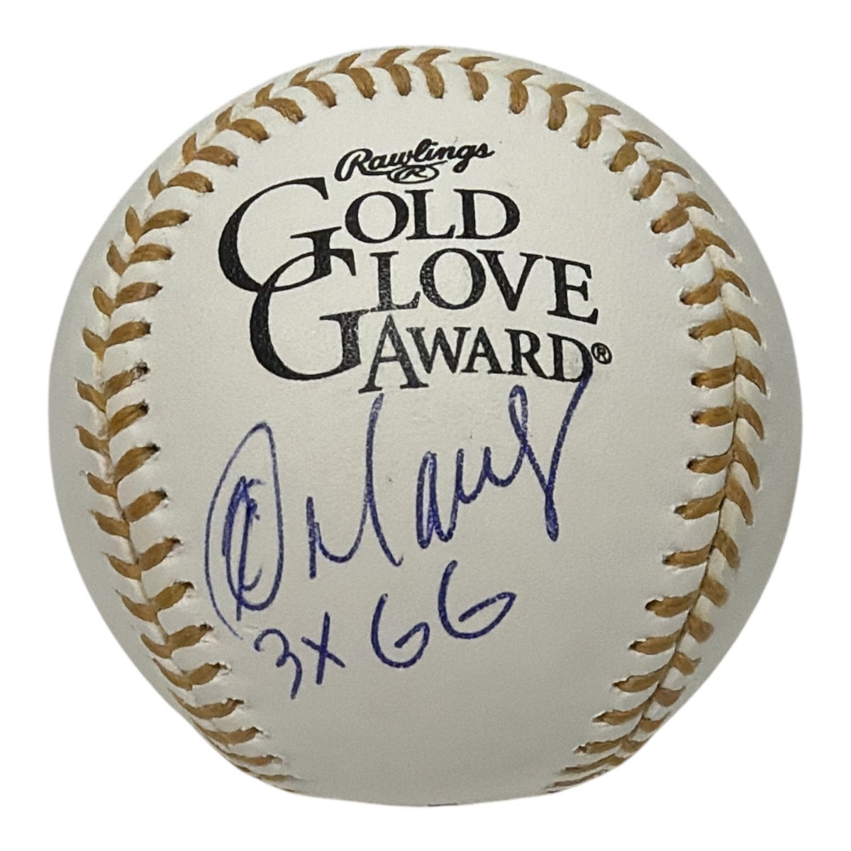 Rey Ordonez Signed Autographed Gold Glove Baseball w/ 3x GG JSA COA NY Mets0