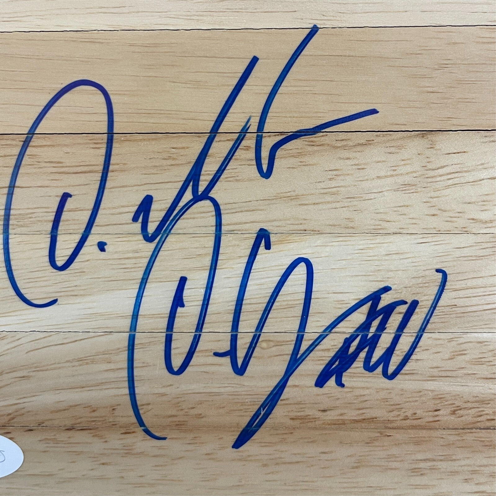 DeMar DeRozan Signed Autographed Floorboard Full Name Sig. JSA COA Raptors Kings1