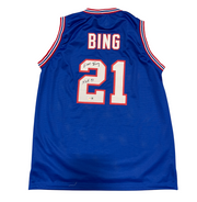 Dave Bing Signed Detroit Pistons Custom Jersey w/ HOF 90 Beckett Witness BAS COA0