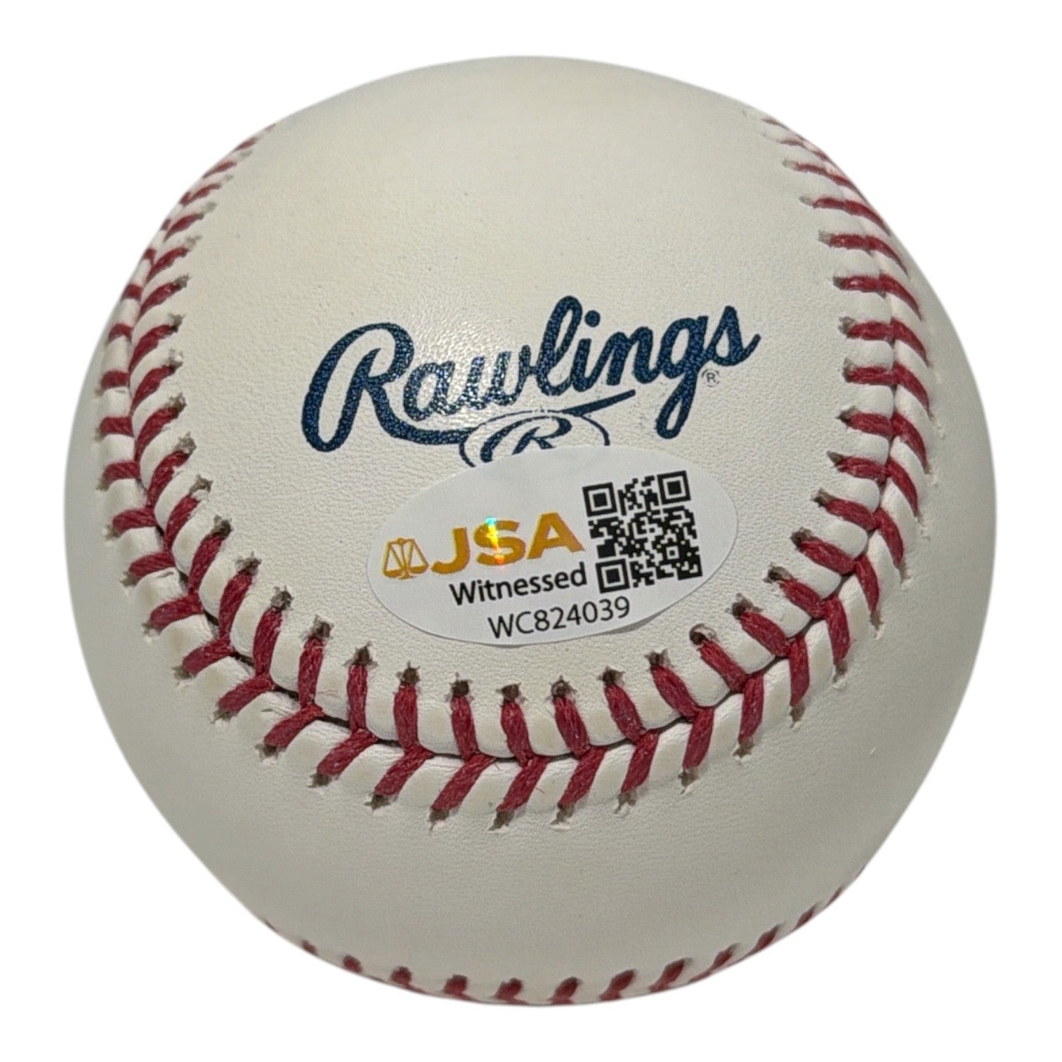 Alan Trammell Signed Autographed Hall of Fame HOF Logo Baseball JSA Witness COA1