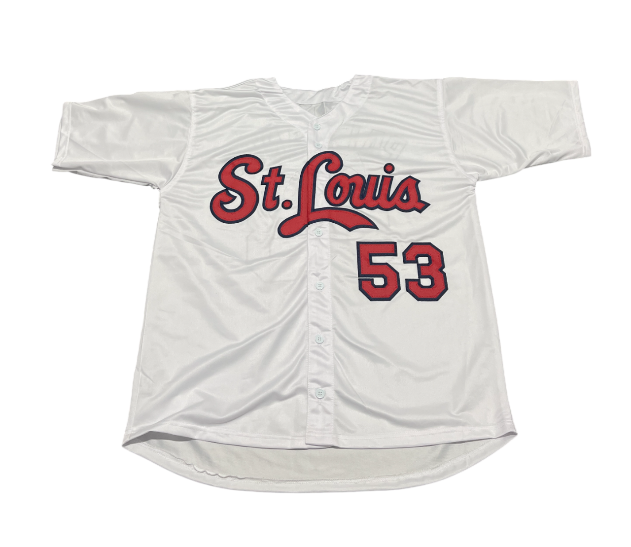 Andre Pallante Signed St Louis Cardinals Custom Jersey Beckett Witness BAS COA2