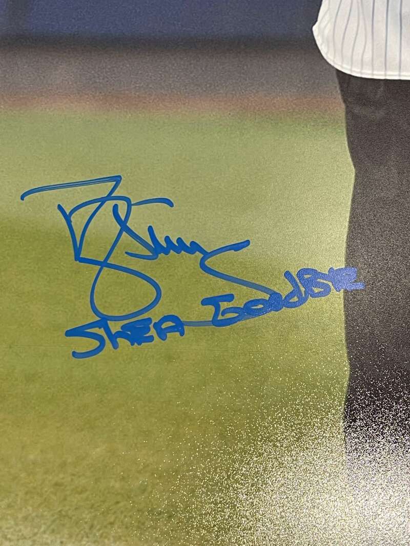 Dwight Doc Gooden & Darryl Strawberry Signed Auto 16x20 Photo w/ 2x Insc JSA COA2