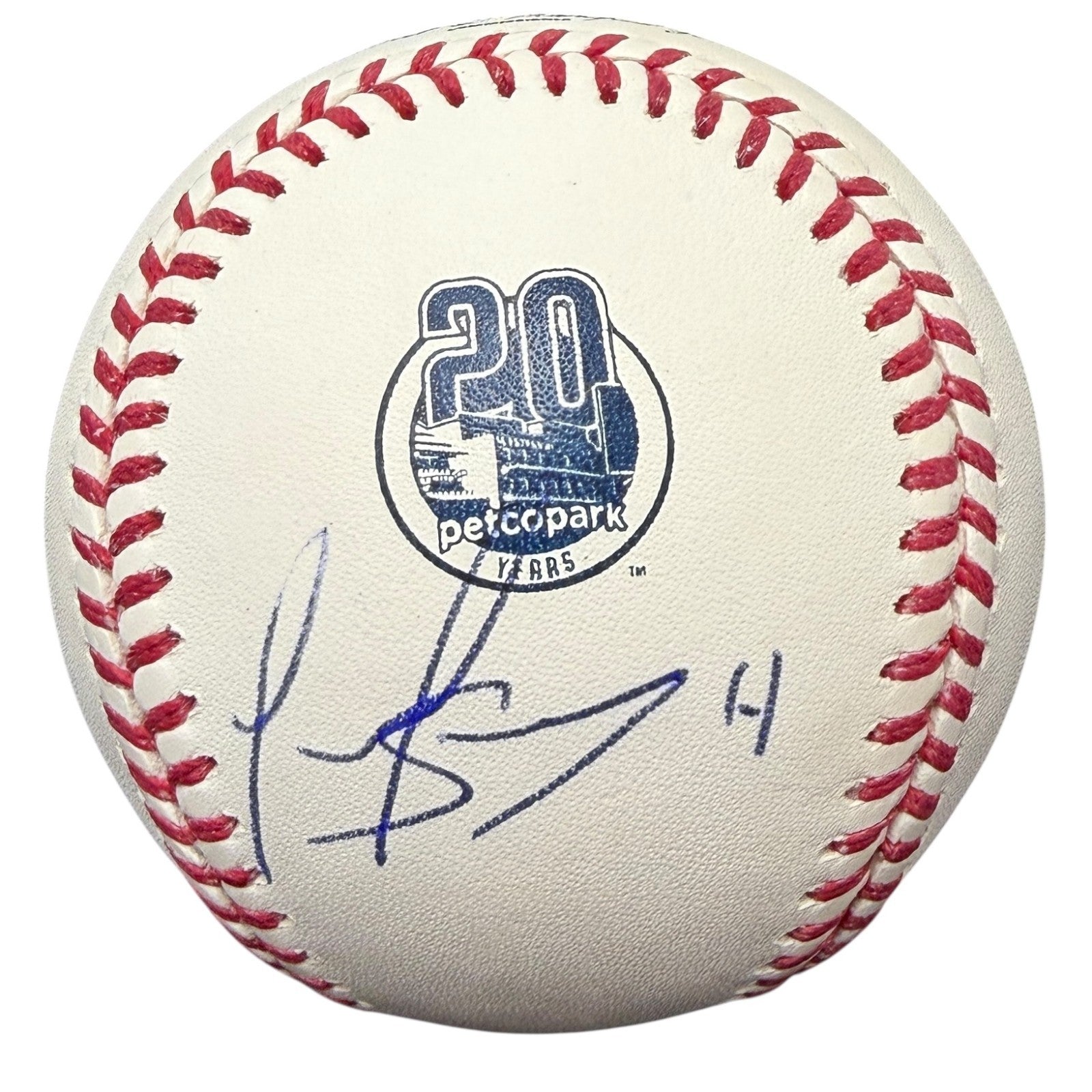Luis Arraez Signed 20th Anniversary Petco Park Logo Baseball JSA COA SD Padres0