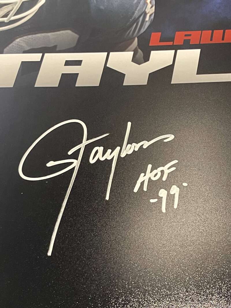Lawrence Taylor Signed Auto 16x20 Photo Comp LE /56 PSA COA HOF 99 Giants1