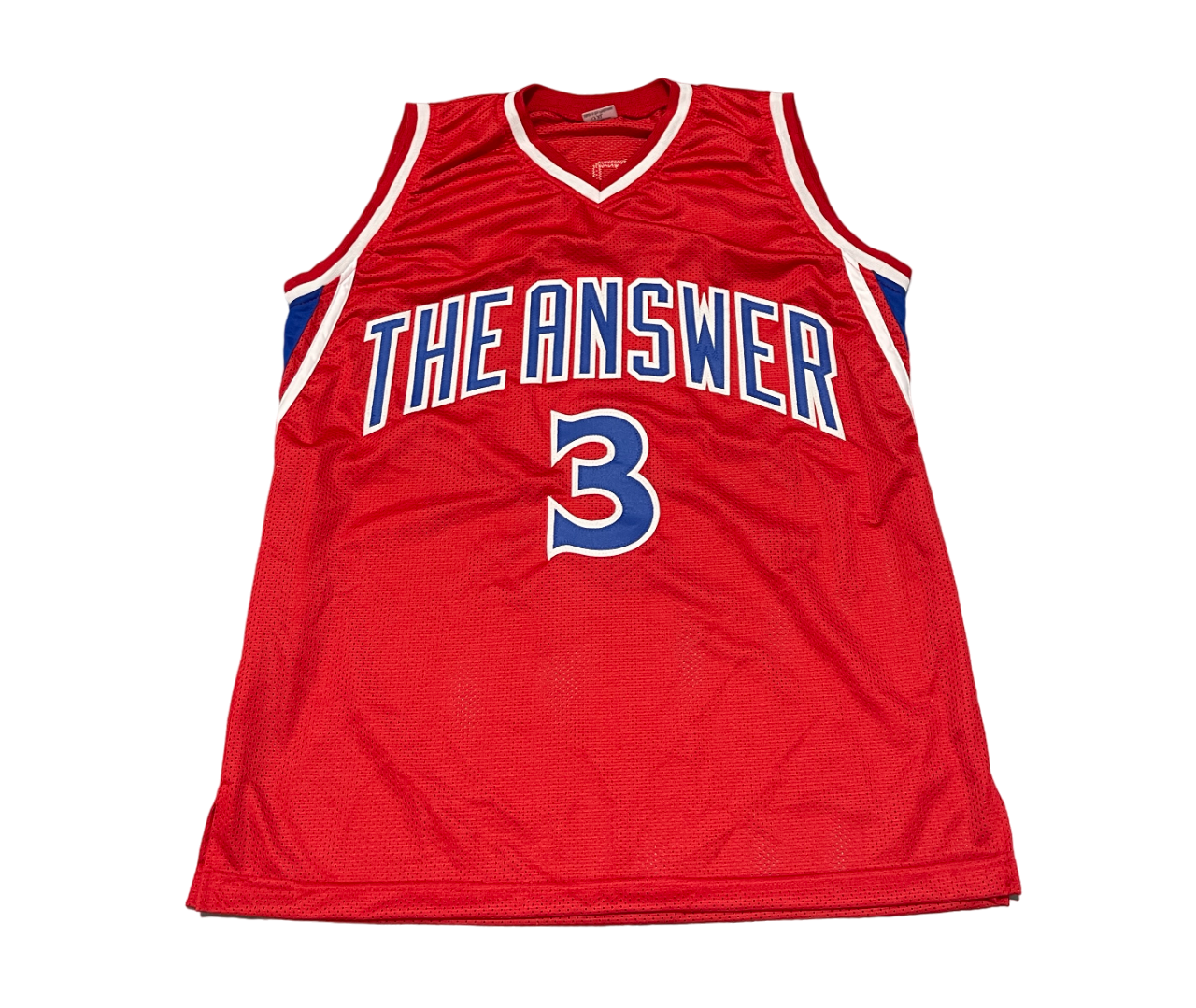Allen Iverson Signed The Answer Custom Jersey Philadelphia 76ers JSA COA2