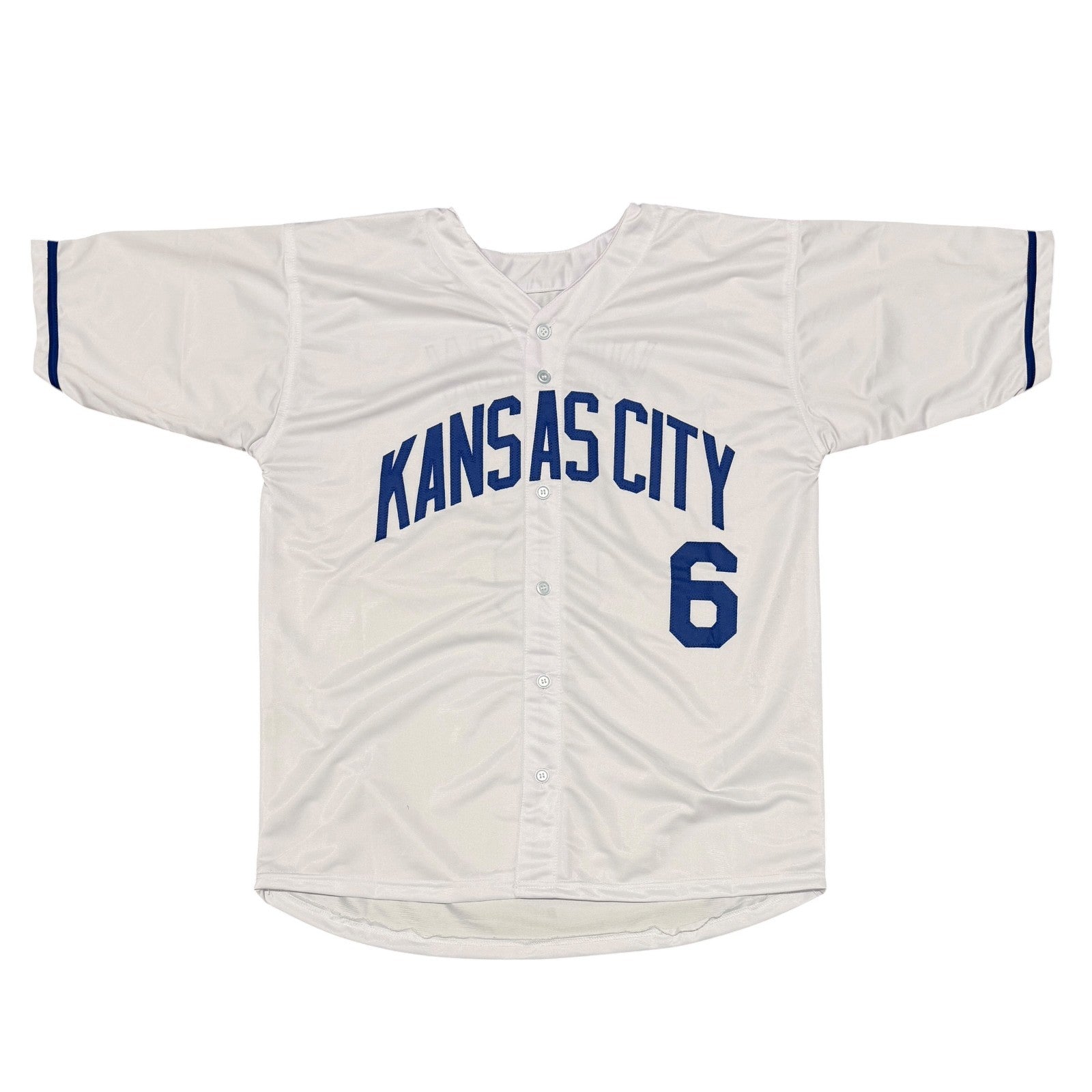 Willie Wilson Signed Kansas City Royals Custom Jersey w/ 85 WSC JSA Witness COA2