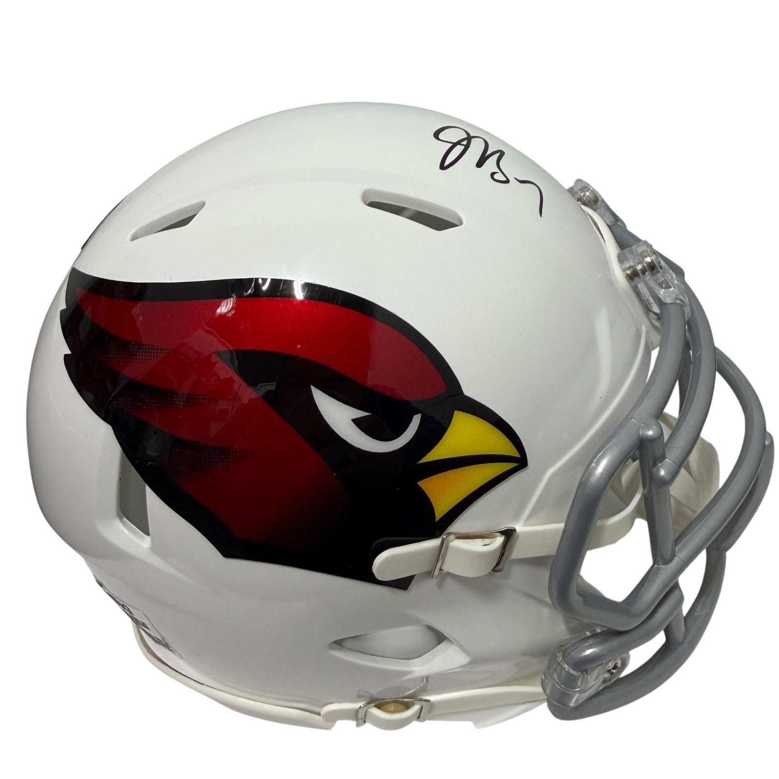 Jacoby Brissett Signed Arizona Cardinals Speed Mini Helmet JSA Witness COA0