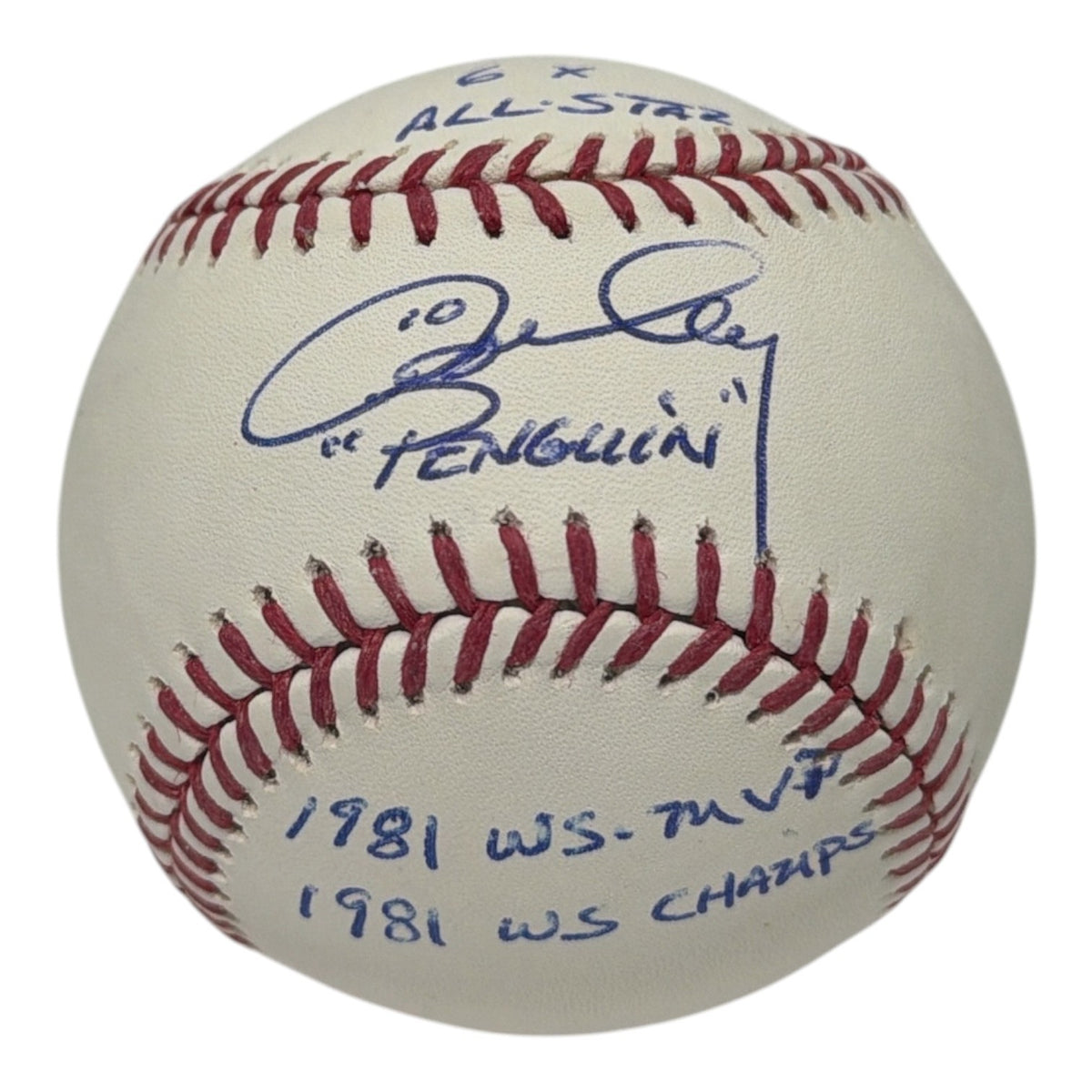 Ron Cey Signed Autographed ROMLB Baseball w/ 4 Insc JSA COA Los Angeles Dodgers0