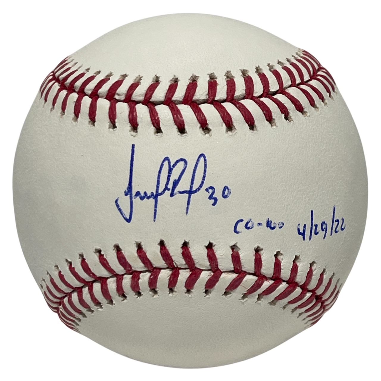 Joely Rodriguez Signed Rawlings ROMLB Baseball w/ Co-No 4/29/22 JSA COA0