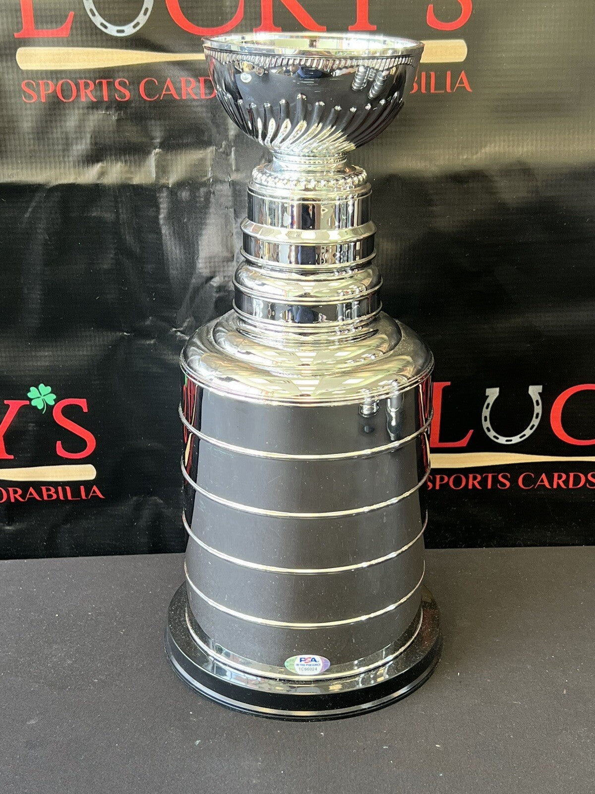 Bobby Hull Signed Auto 14" Mini Stanley Cup HOF Golden Jet PSA COA 61 Blackhawks1