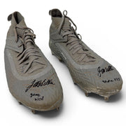 Jett Williams Signed Autographed Game Used Baseball Cleats JSA Wit. COA Brewers0