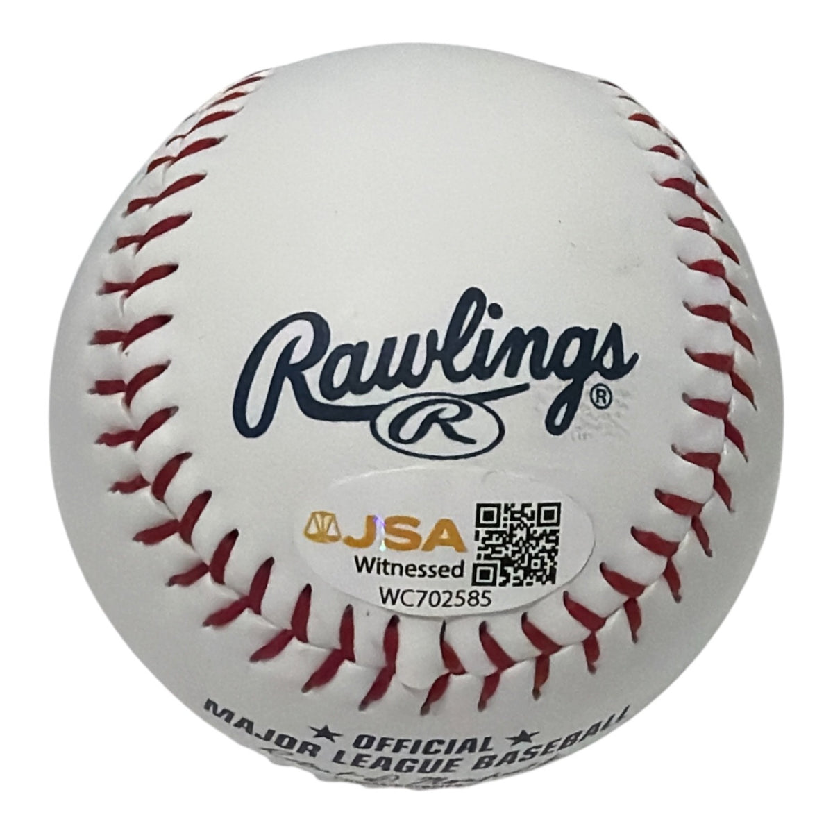 Doc Gooden Signed Rawlings New York Mets Logo Baseball JSA Witness COA1