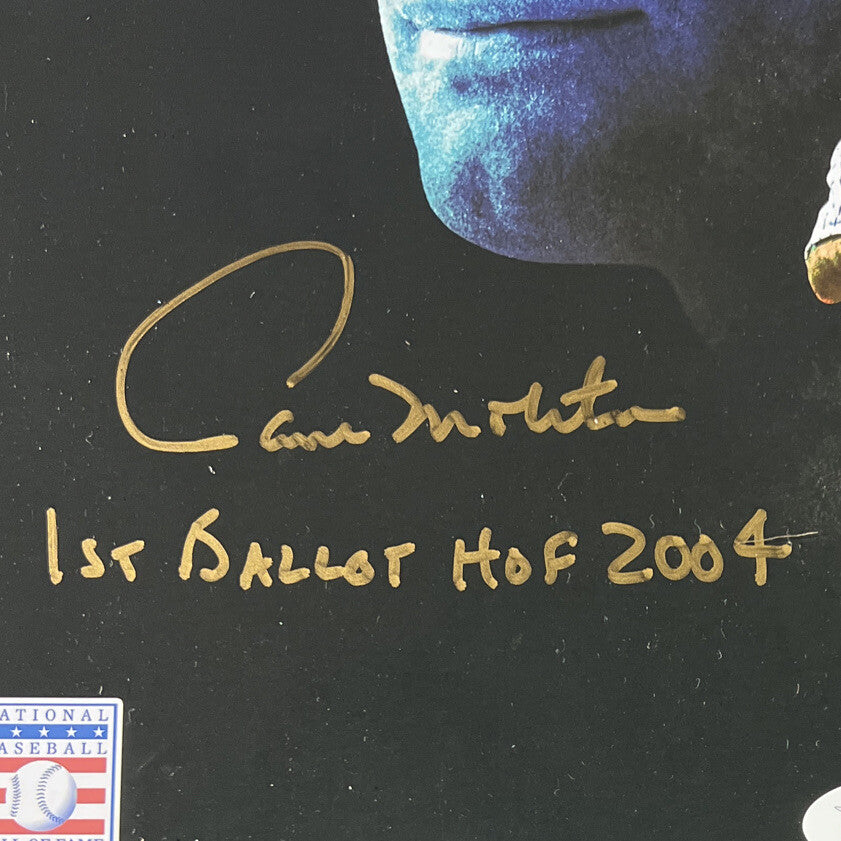 Robin Yount & Paul Molitor Dual Signed Framed 11x14 Photo w/ 2x Insc JSA COA2