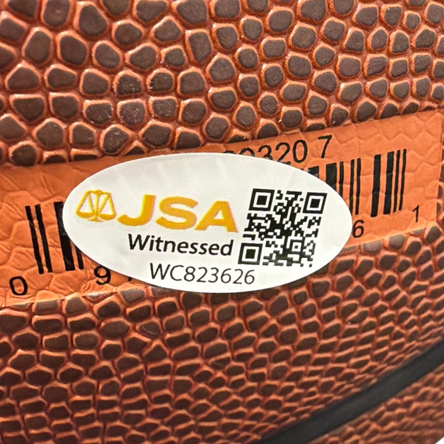 Kenny Sky Walker Signed Wilson Knicks Basketball w/ 89 Dunk Champ JSA W COA3