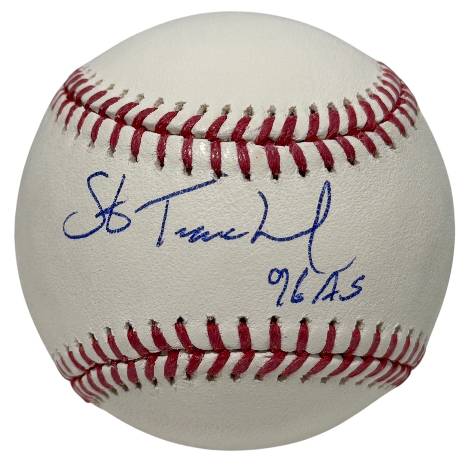 Steve Trachsel Signed Autographed ROMLB Baseball w/ 96 AS JSA Witness COA0