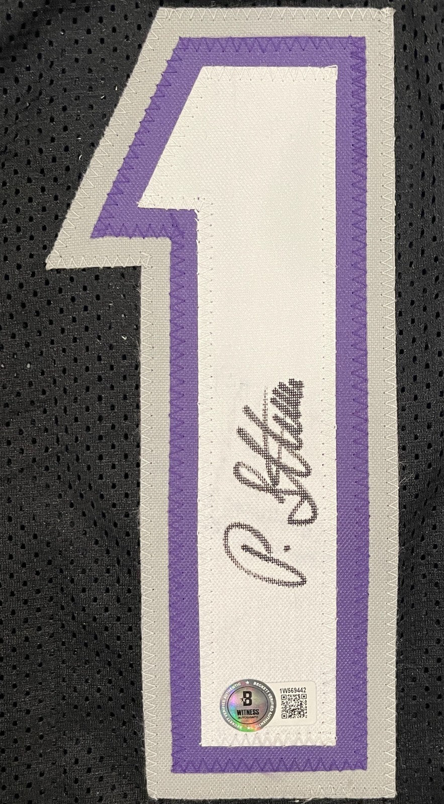 Peja Stojaković Signed Sacramento Kings Custom Jersey Beckett Witness BAS COA1