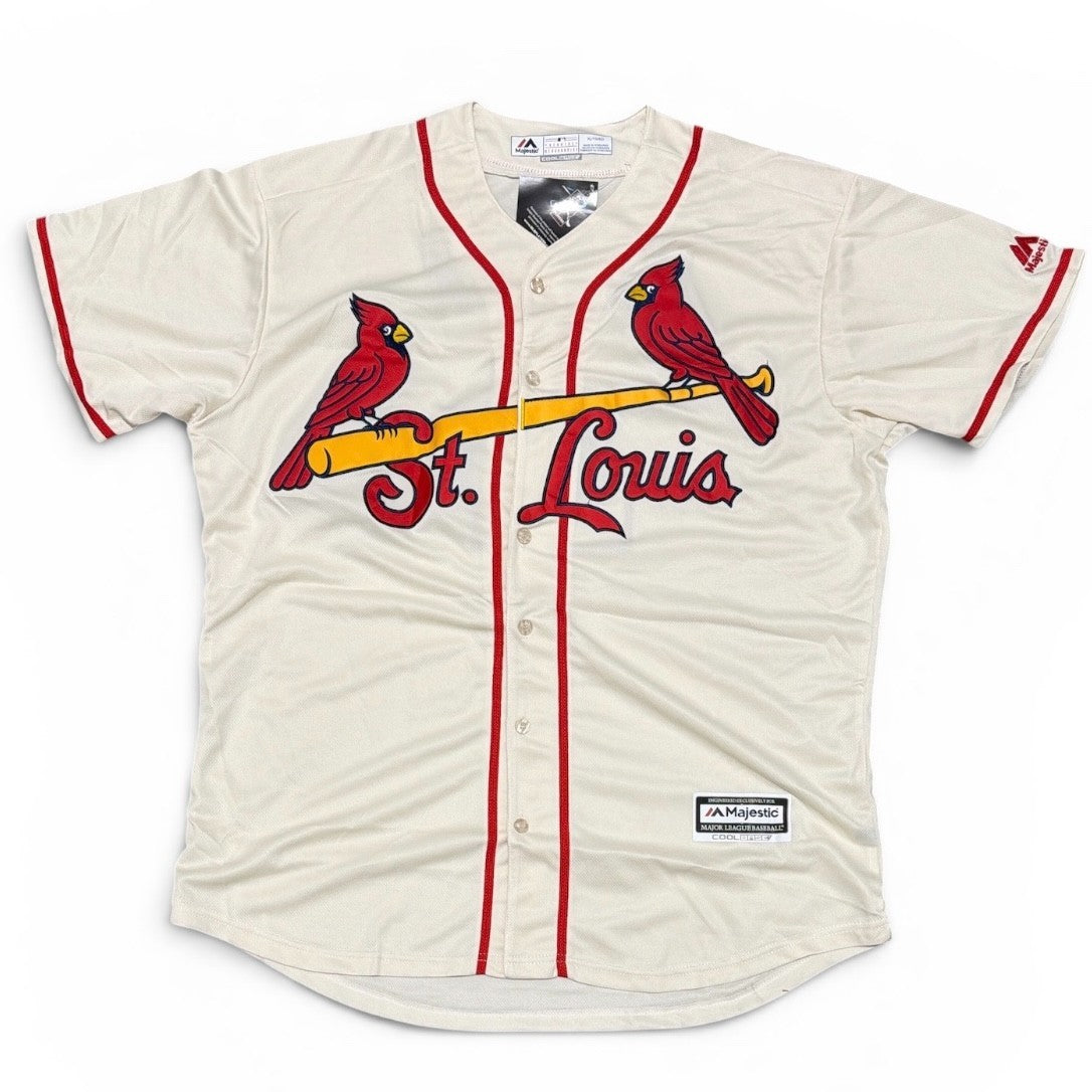 Yadier Molina Signed St. Louis Cardinals Custom Replica Jersey JSA COA2
