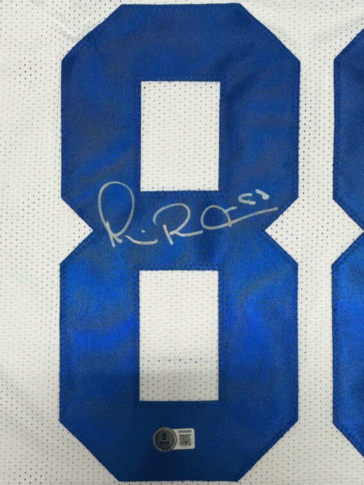 Michael Irvin Signed Dallas Cowboys Custom Jersey Beckett Witness BAS COA1