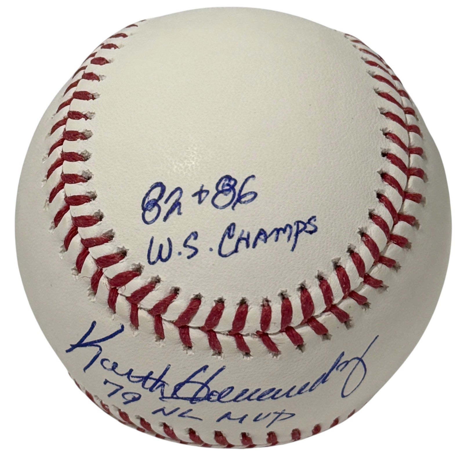 Keith Hernandez Signed Autographed ROMLB Baseball w/ 4 Stat Inscs JSA COA Mets1