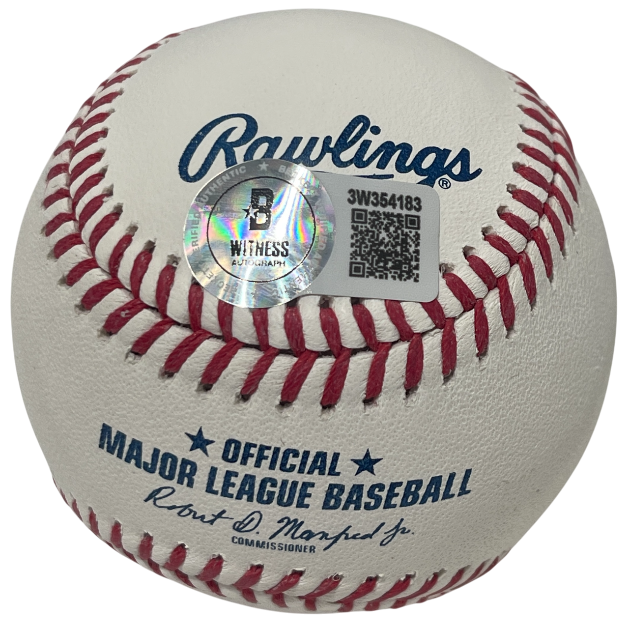 Chili Davis Signed Autographed ROMLB Baseball w/ 3x AS Beckett Witness BAS COA1