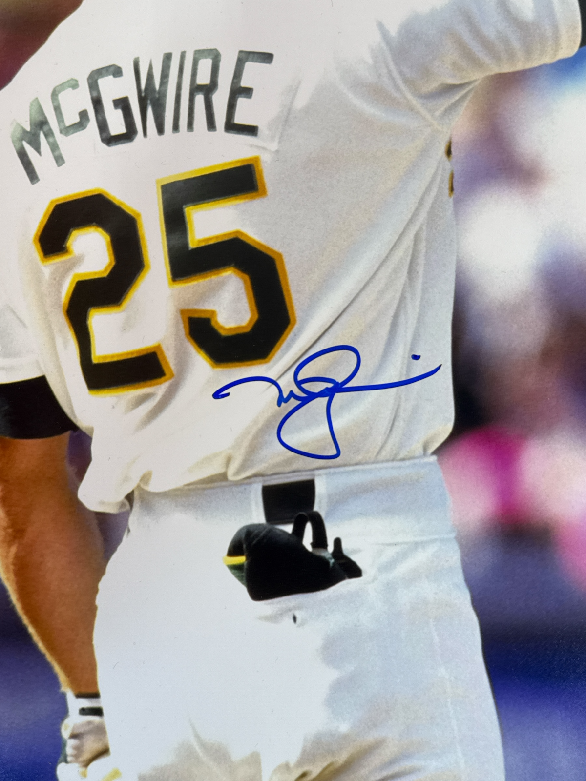 McGwire Canseco Dual Signed Athletics 16x20 Photo Bash Brothers Beckett BAS COA1