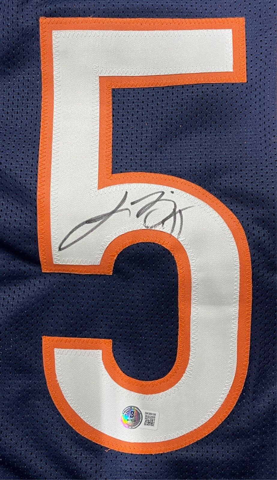 Lance Briggs Signed Chicago Bears Custom Jersey Beckett Witness BAS COA1