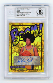 Chevy Chase Fletch 2024 Hits Memorabilia BOOM Gold/10 Signed BGS BAS Auto0