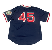 Pedro Martinez Signed Auto M&N Authentic BP Red Sox Jersey HOF CY In JSA WIT COA0