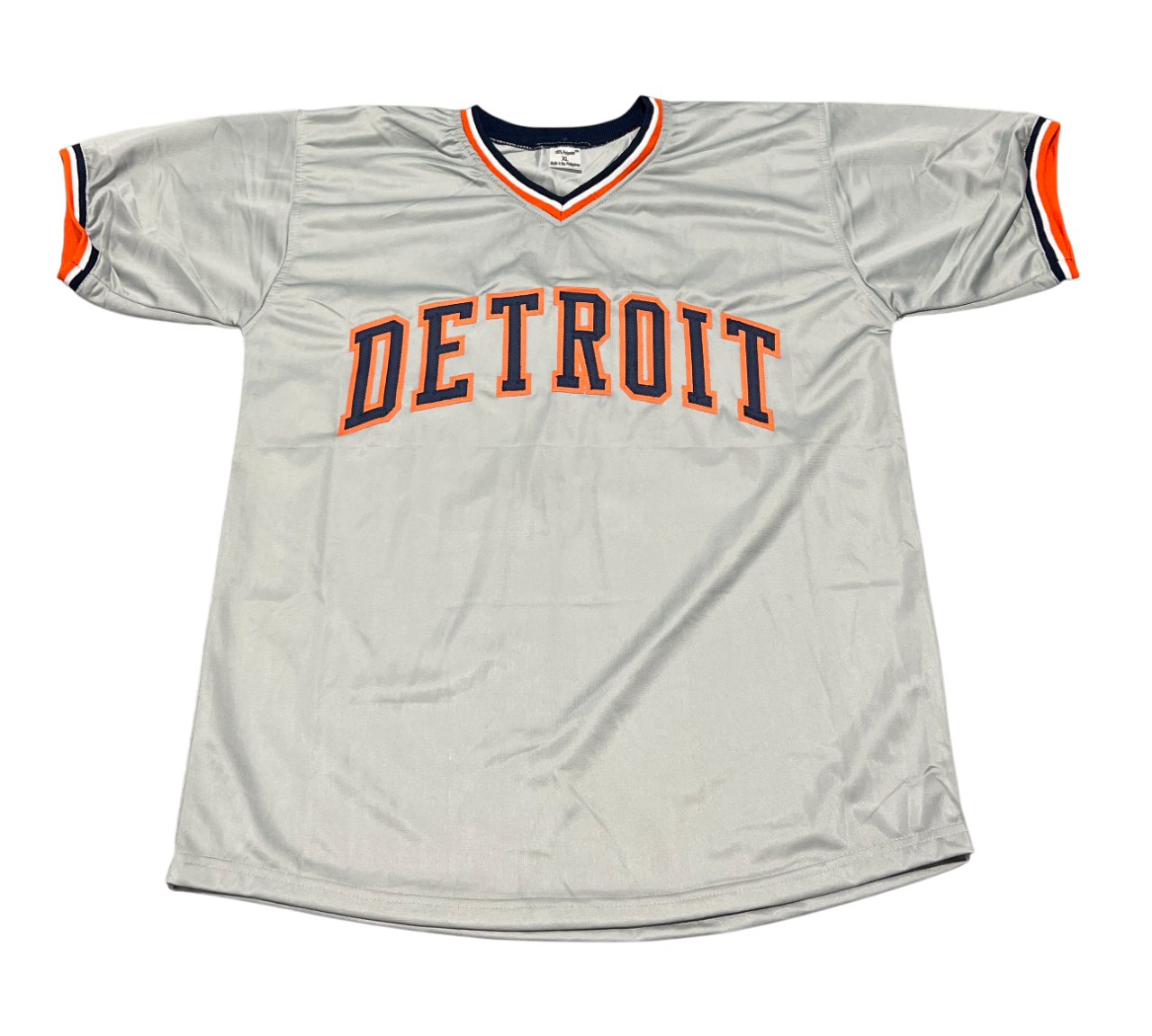 Mickey Tettleton Signed Detroit Tigers Custom Jersey w/ 3 Ins Beckett W BAS COA2