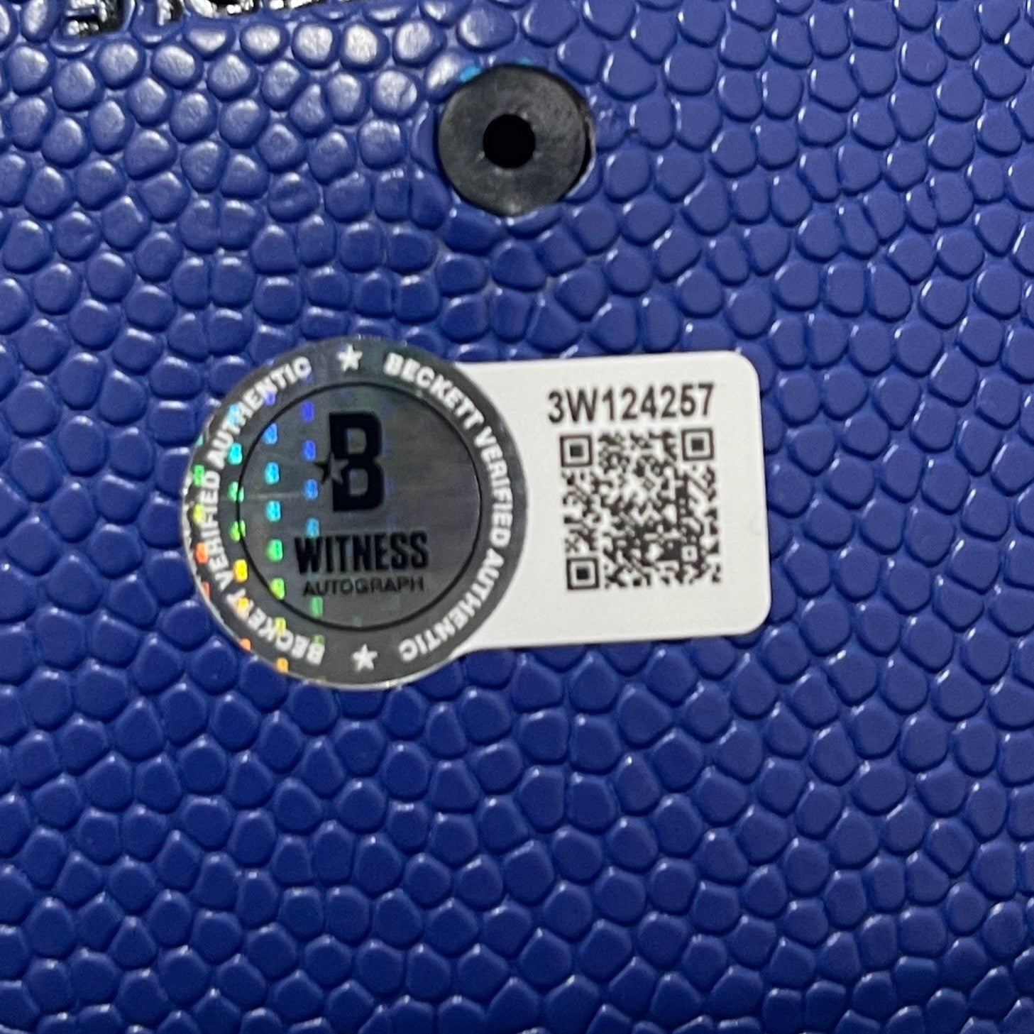 Julius Erving Signed Autographed ABA Basketball w/ Dr J Beckett Witness BAS COA3