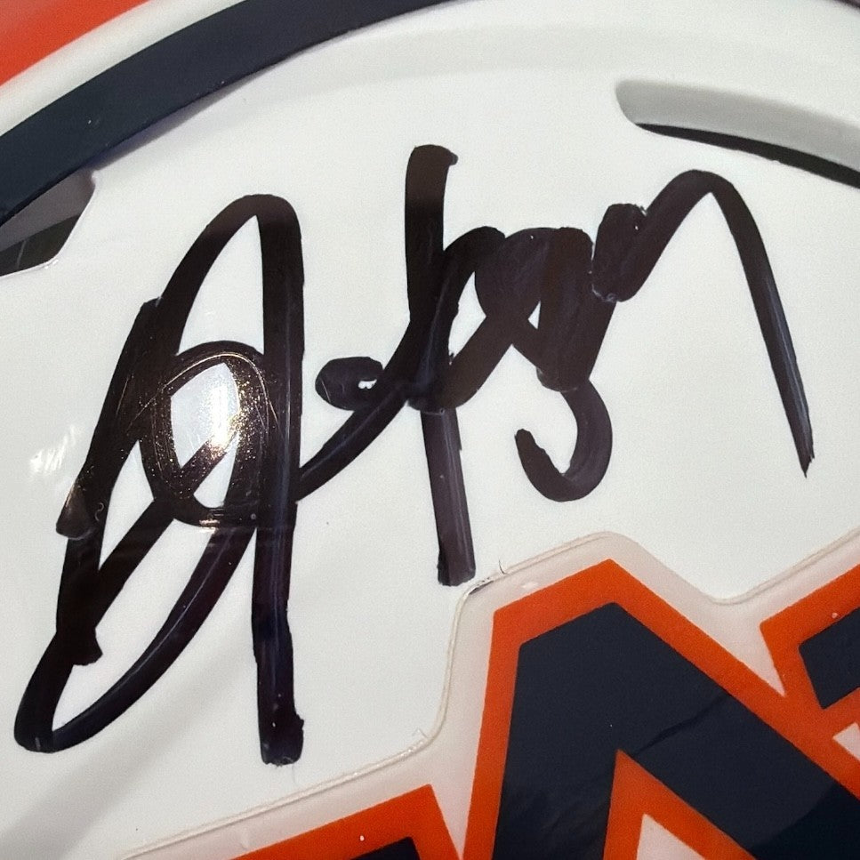 Bo Jackson Signed Autographed Auburn Tigers Speed Mini Helmet JSA Witness COA1