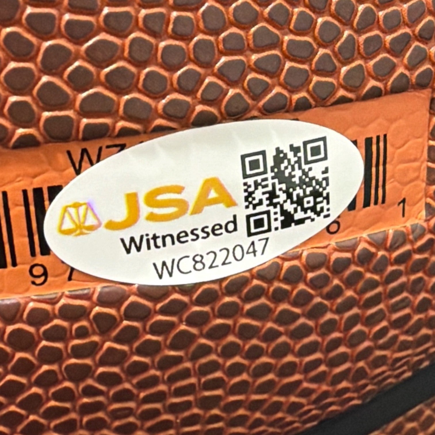Earl Monroe Signed Autographed Wilson Knicks NBA Basketball JSA Witness COA2