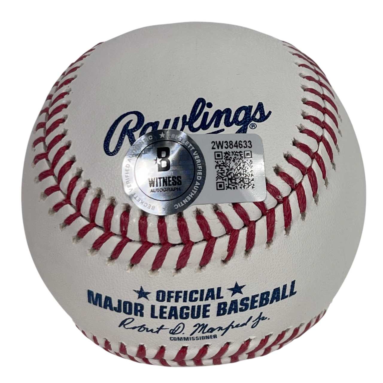 Carlos Baerga Signed ROMLB Baseball w/ 3x AS Beckett Witness BAS COA1