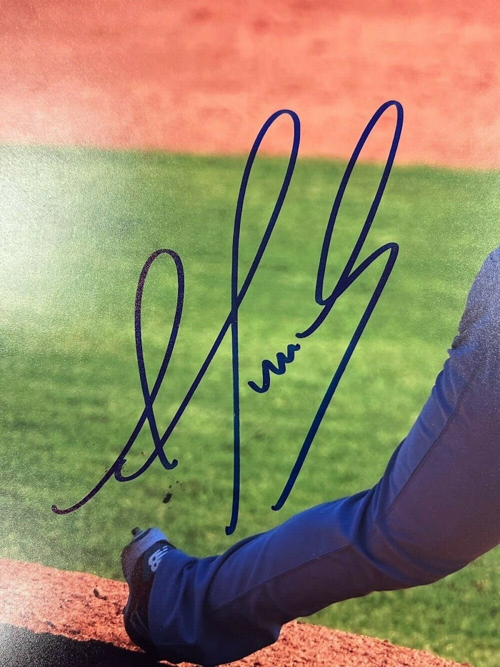 Alex Reyes Signed Autographed 16x20 Photo JSA COA St. Louis Cardinals C1