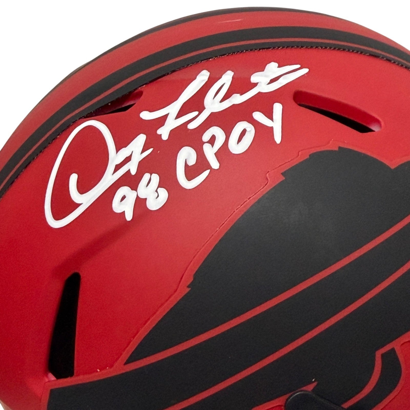 Doug Flutie Signed Buffalo Bills Rave Mini Helmet w/ 98 CPOY JSA Witness COA1