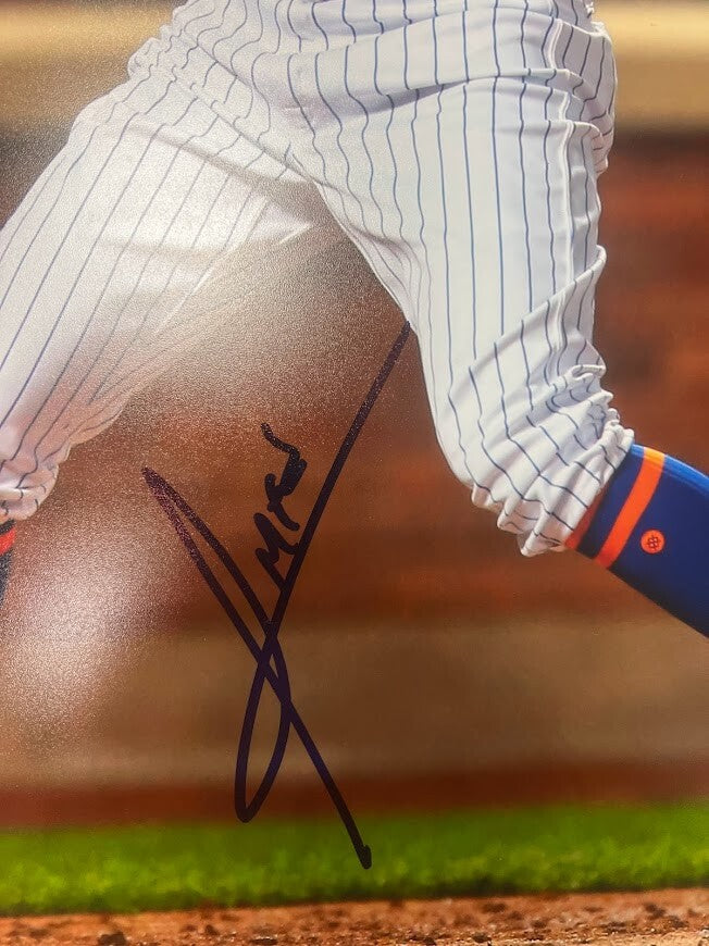 Amed Rosario Signed Autographed 16x20 Photo LSCM COA HOLO NY Mets PF1