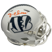 Ja'Marr Chase Signed Cincinnati Bengals Salute 24 Mini Helmet Beckett BAS COA0