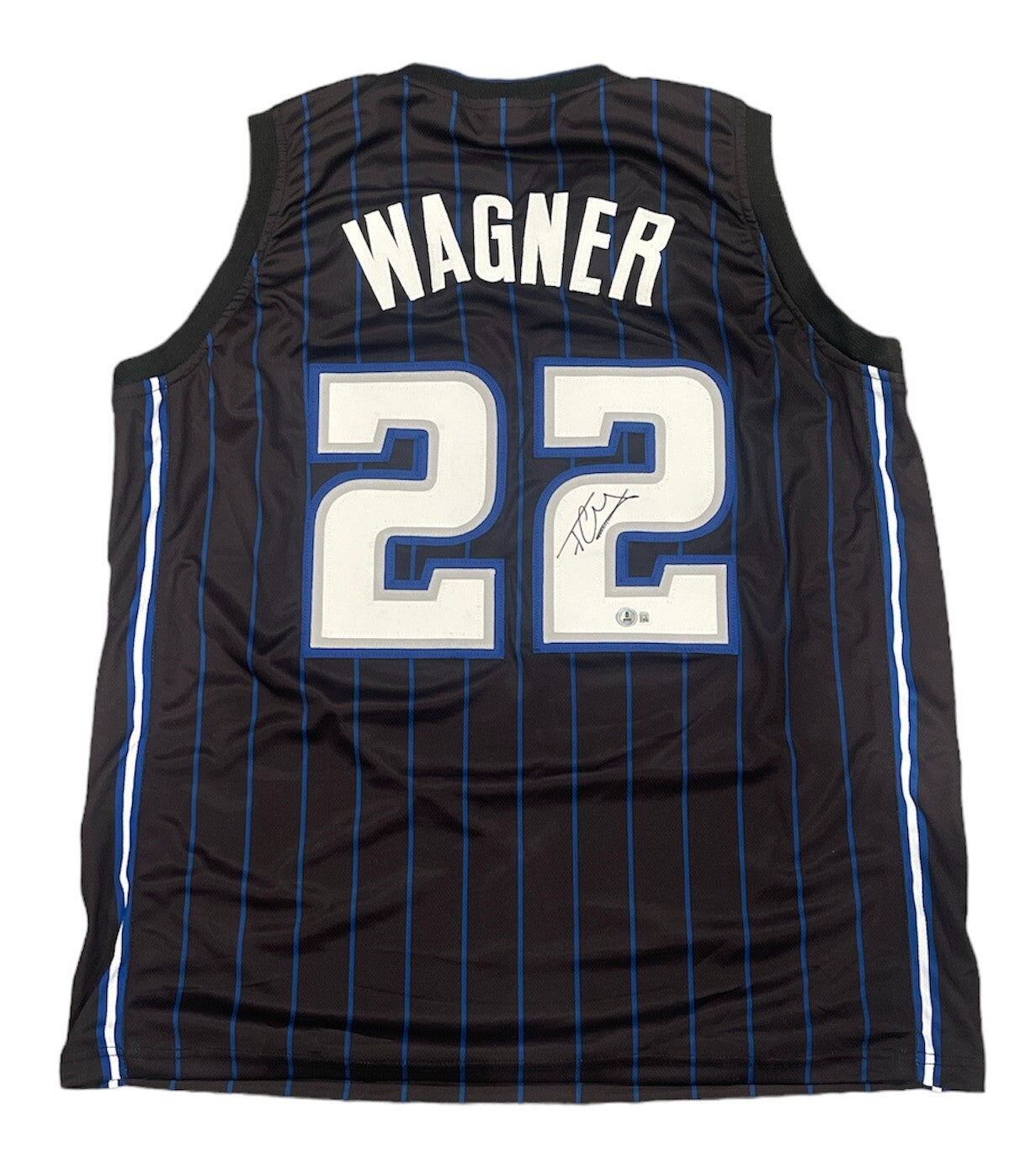 Franz Wagner Signed Orlando Magic Custom Jersey Beckett Witness BAS COA0
