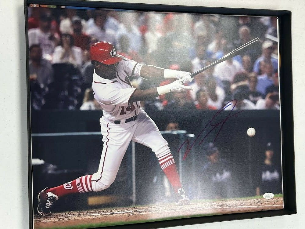 Victor Robles Signed Auto Autographed 16x20 Photo JSA COA Washington Nationals 0