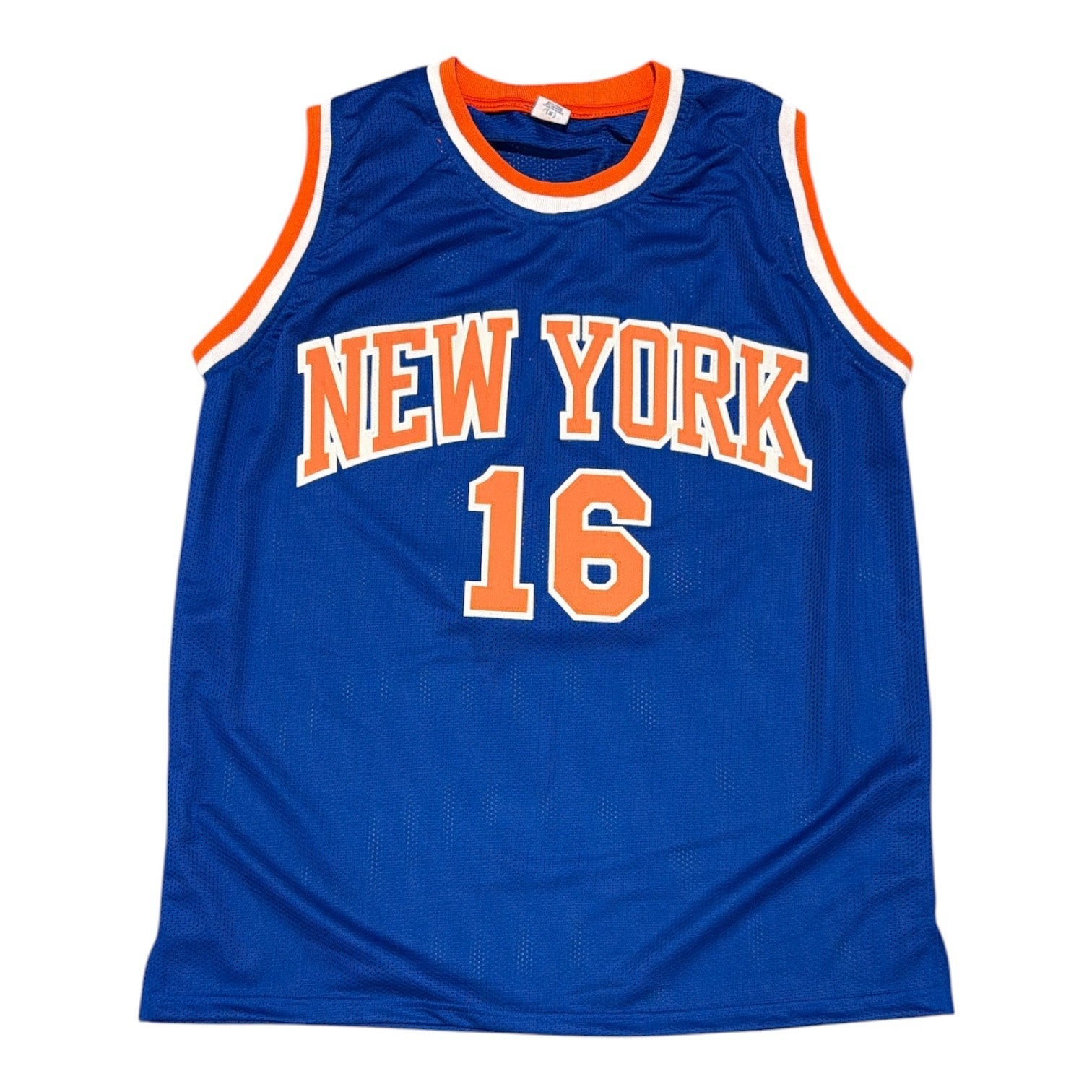 John Warren Signed New York Knicks Custom Jersey w/ 1970 NBA Champs JSA Wit COA1