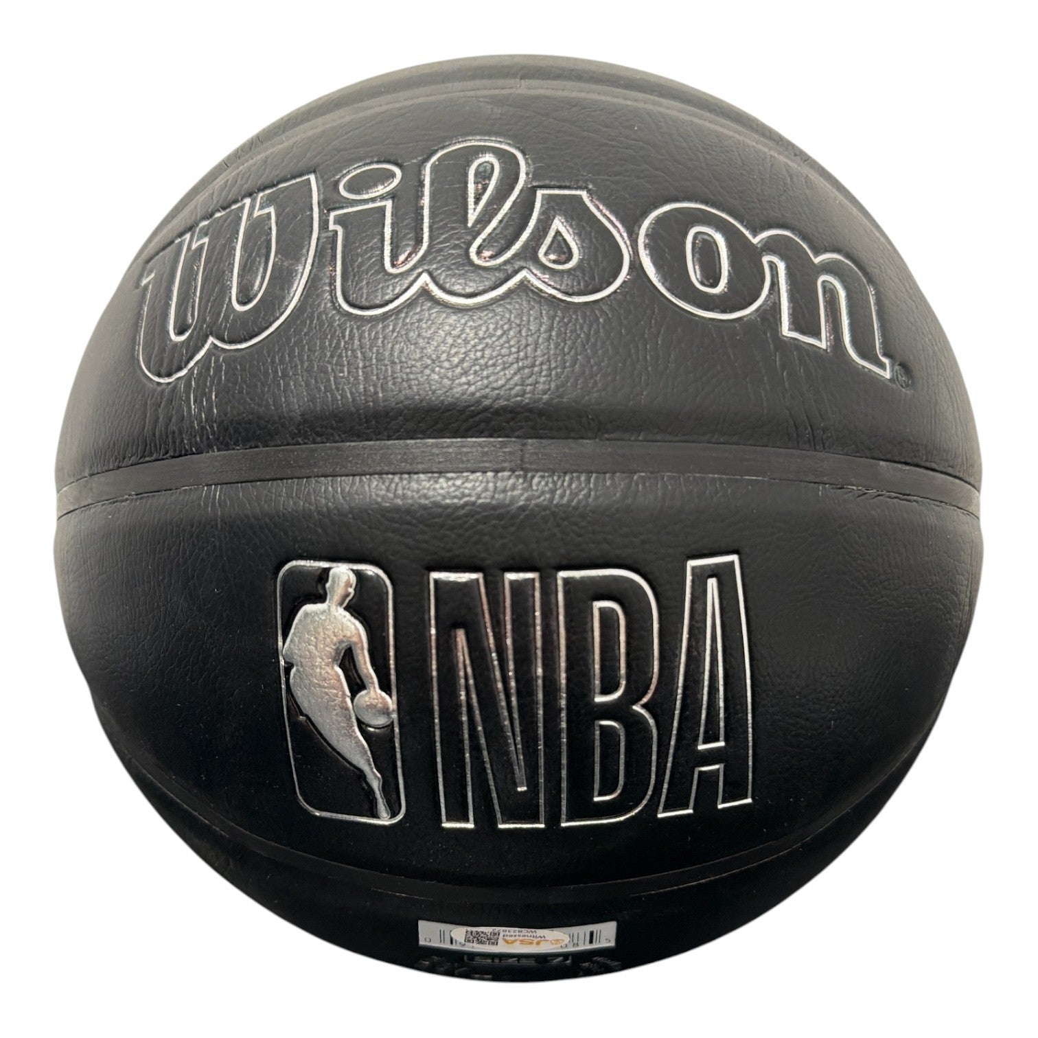 Nate Robinson Signed Knicks Premier Black Basketball w/ 3x Dunk Champ JSA W COA4