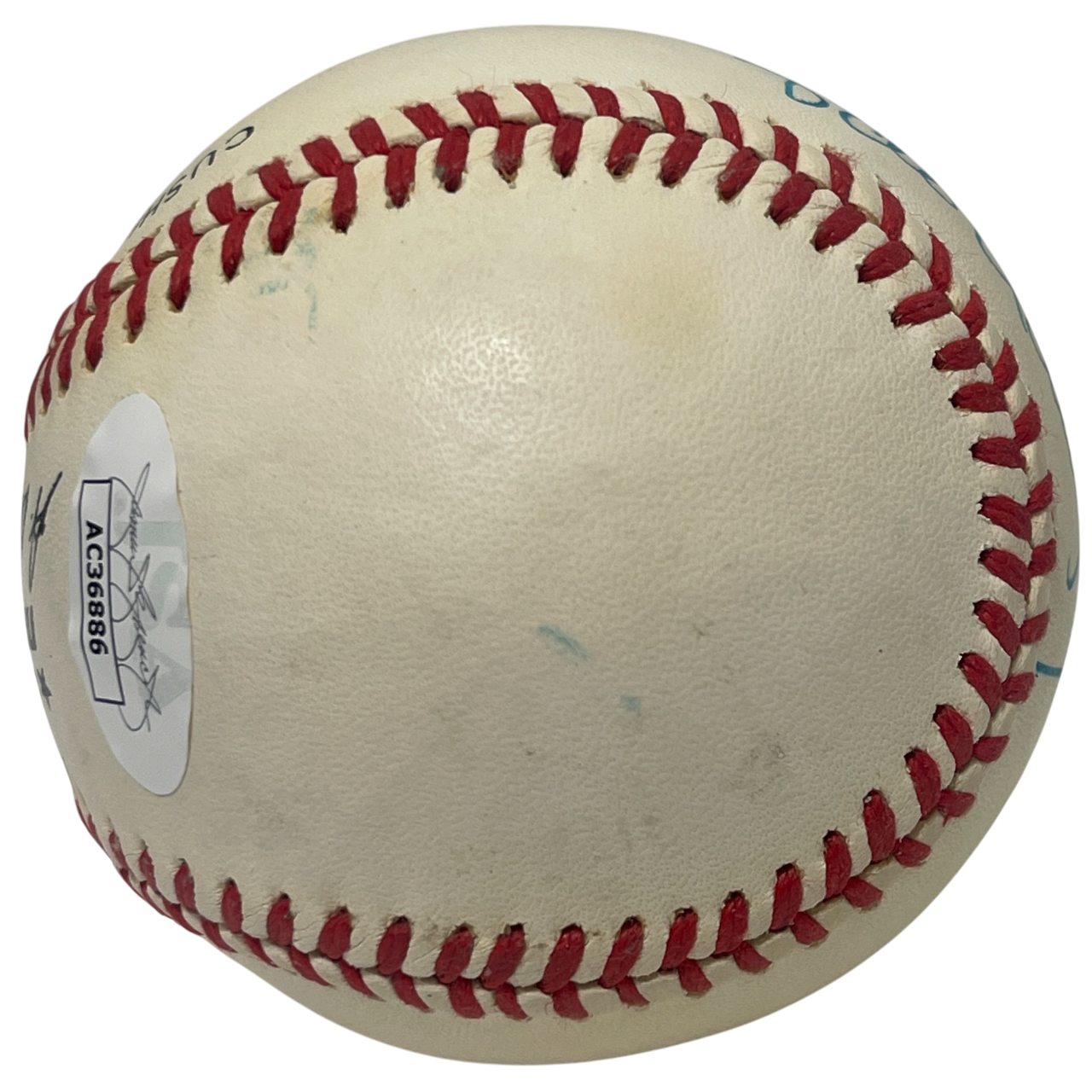 Fernando Valenzuela Signed Rawlings National League Baseball Dodgers JSA COA C4