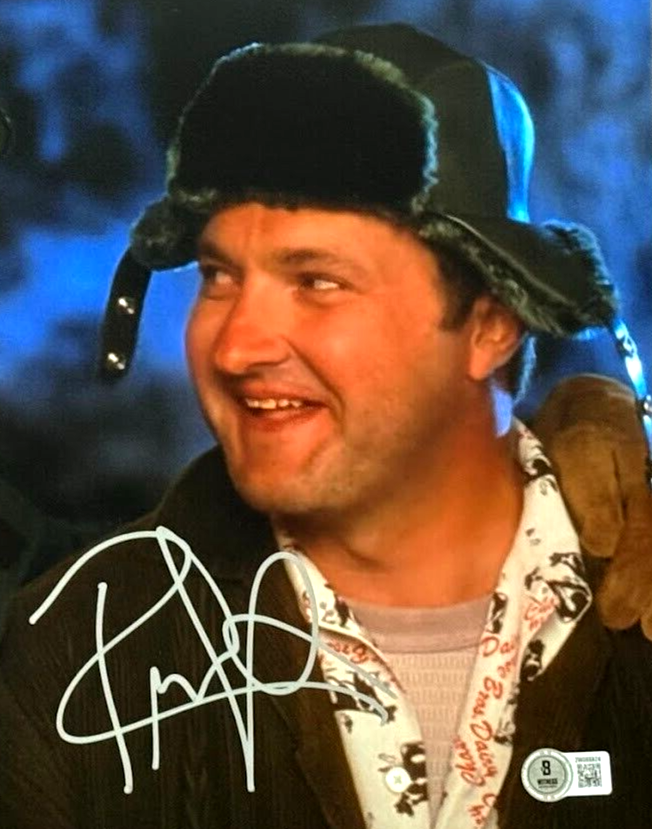 Chevy Chase & Randy Quaid Dual Signed 11x14 Photo Vacation Beckett Wit BAS COA2