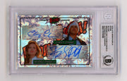 Chevy Chase Beverly D'Angelo 2024 Hits Mem BOOM Silver Signed BGS Auto0