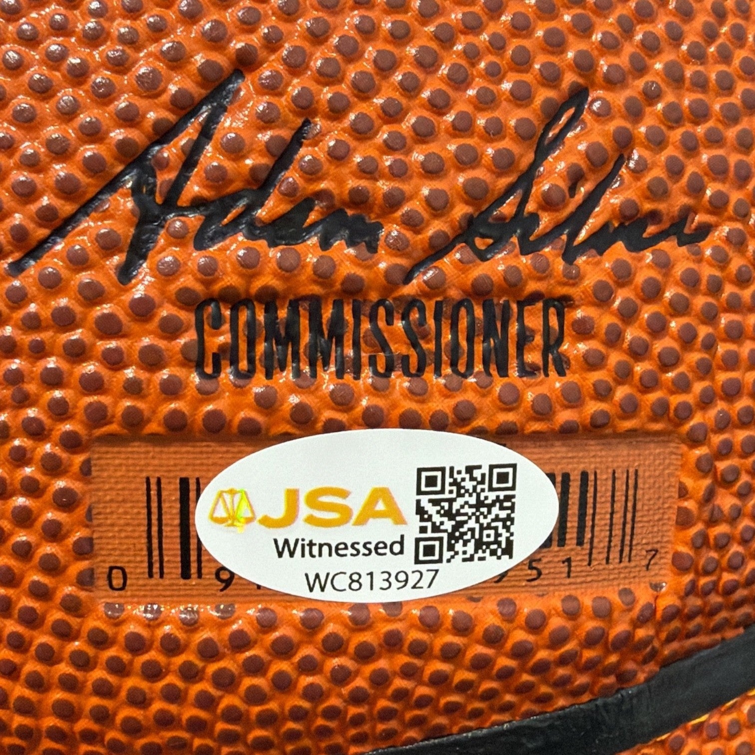 Latrell Sprewell Signed Wilson NBA Basketball w/ 4x All Star JSA Witness COA2