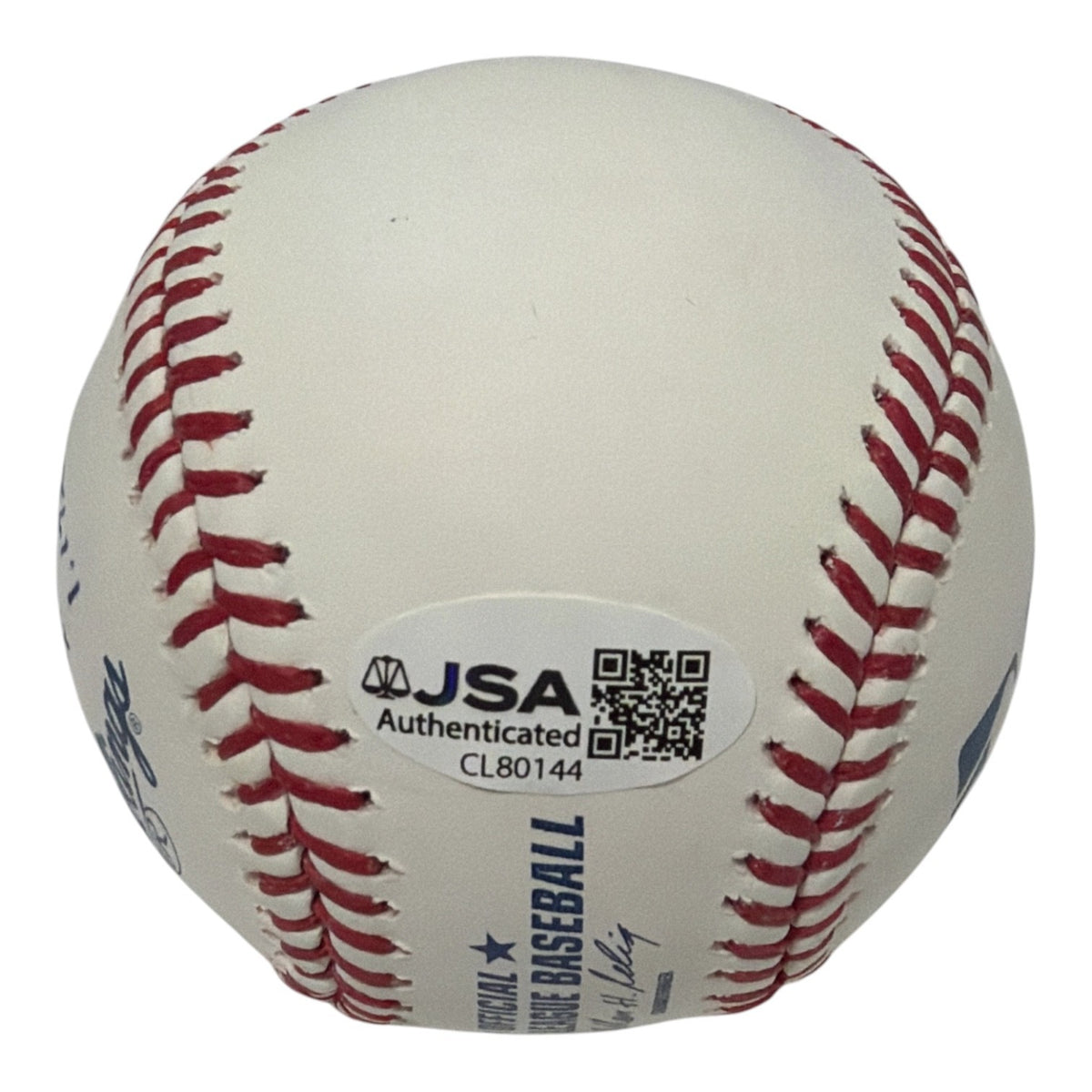 Jon Matlack Signed Autographed ROMLB Baseball w/ 10 ROY Stat Inscs. JSA COA Mets3