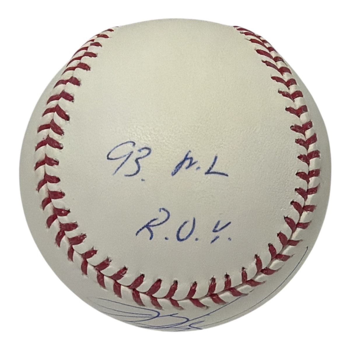 Mike Piazza Signed Autographed ROMLB Baseball w/ 93 NL ROY JSA COA Mets Dodgers1
